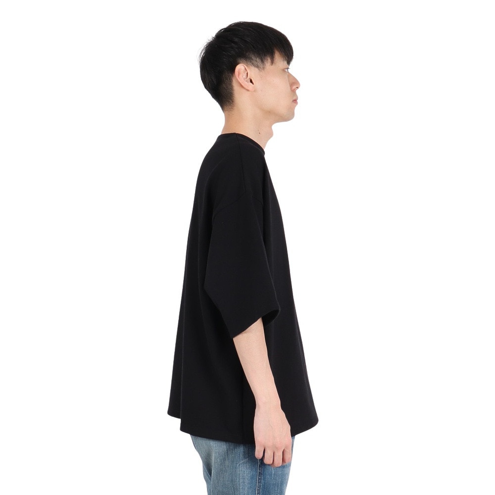 オーシバル（ORCIVAL）（メンズ）ワイド BODY ボートネック Tシャツ B273 BLACK