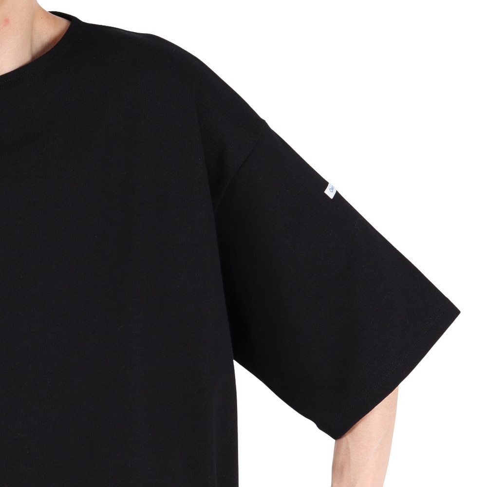 オーシバル（ORCIVAL）（メンズ）ワイド BODY ボートネック Tシャツ B273 BLACK