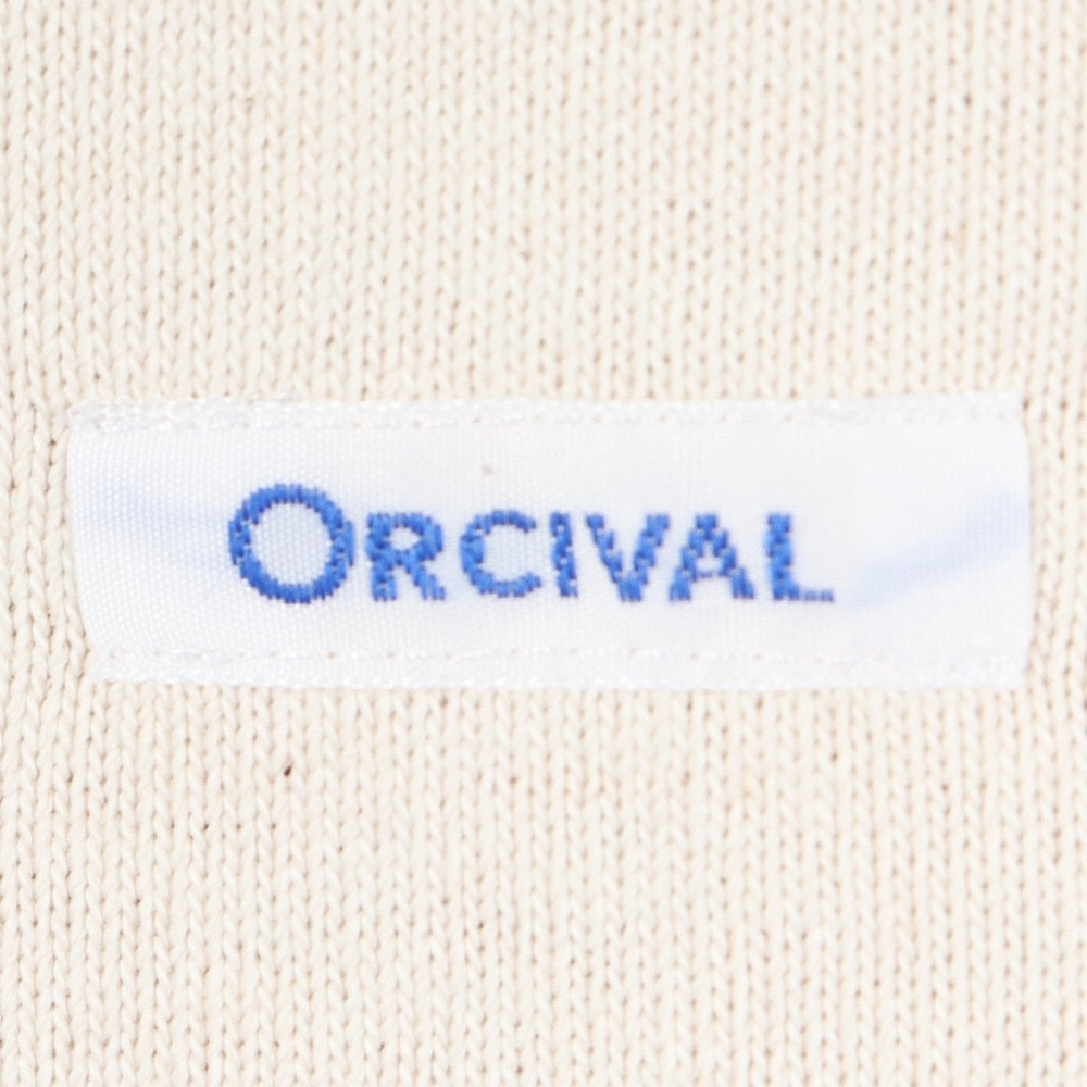 オーシバル（ORCIVAL）（メンズ）ワイドボディ ボートネック ショートスリーブプルオーバー B273 ECRU