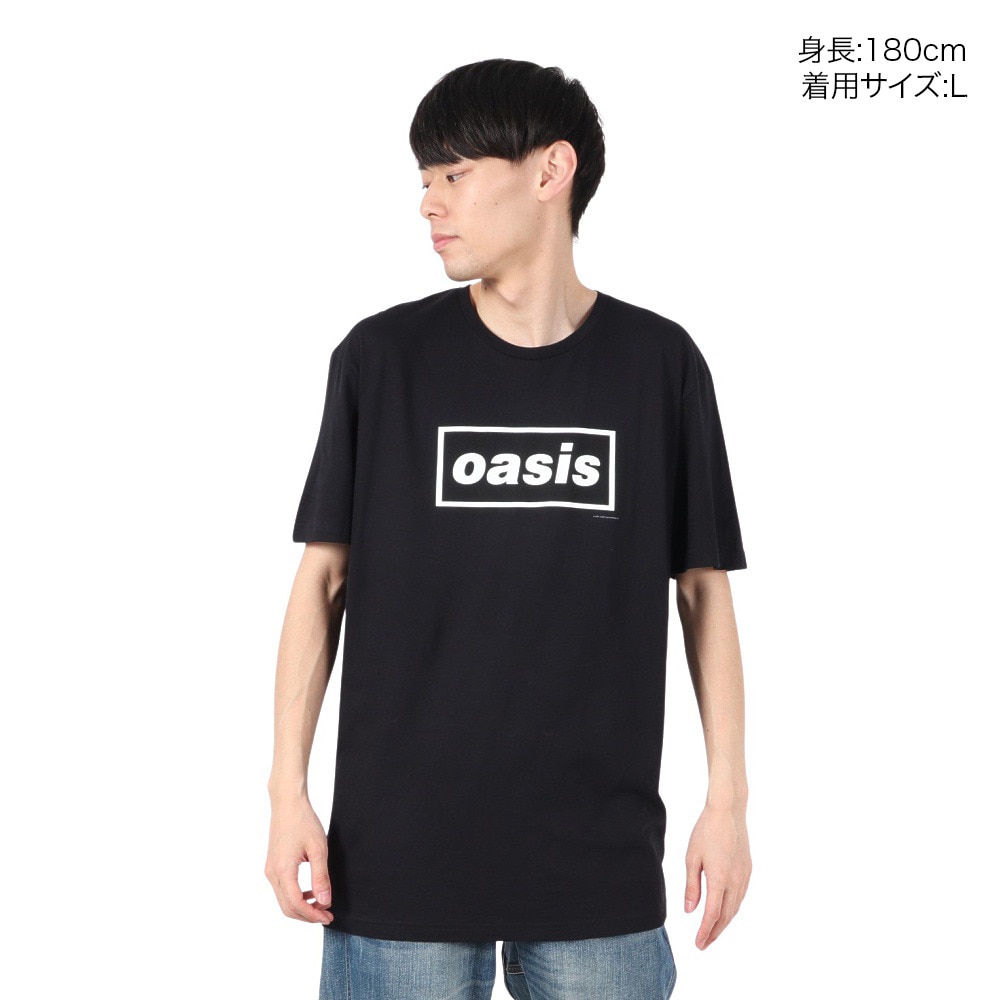 ROCK OFF（ROCK OFF）（メンズ、レディース）オアシス DECCAL ロゴ Tシャツ OASTS01MB