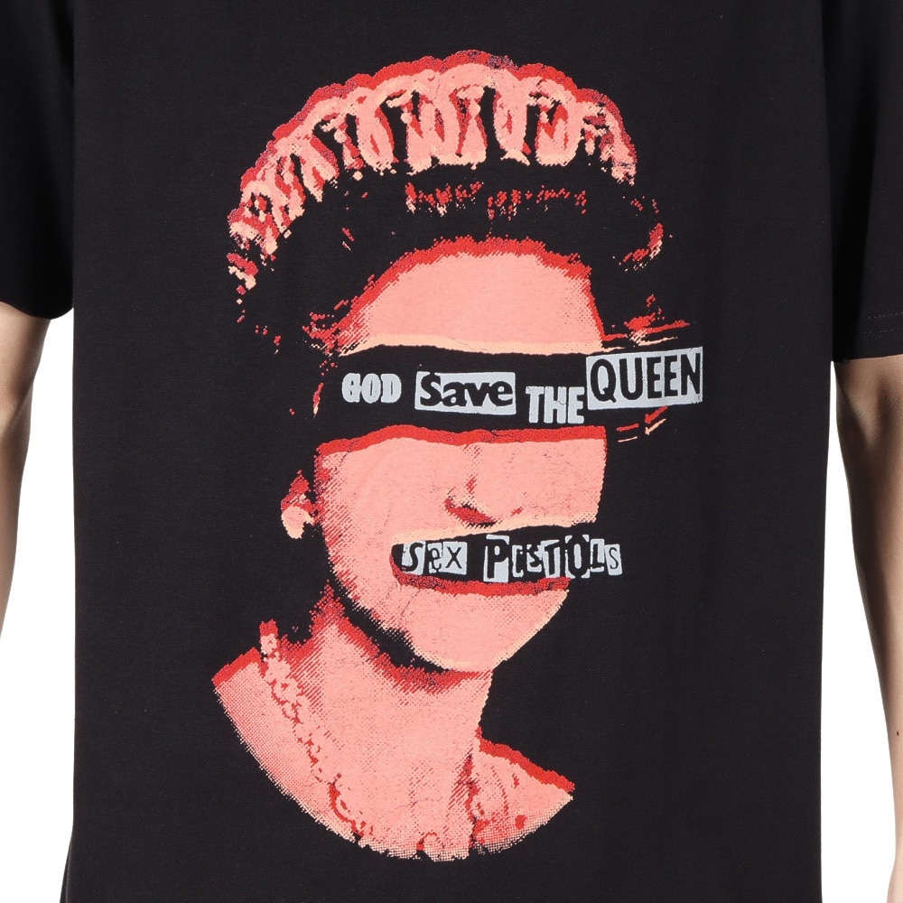 ROCK OFF（ROCK OFF）（メンズ、レディース）God Save The Queen 半袖Tシャツ SPTS10MB