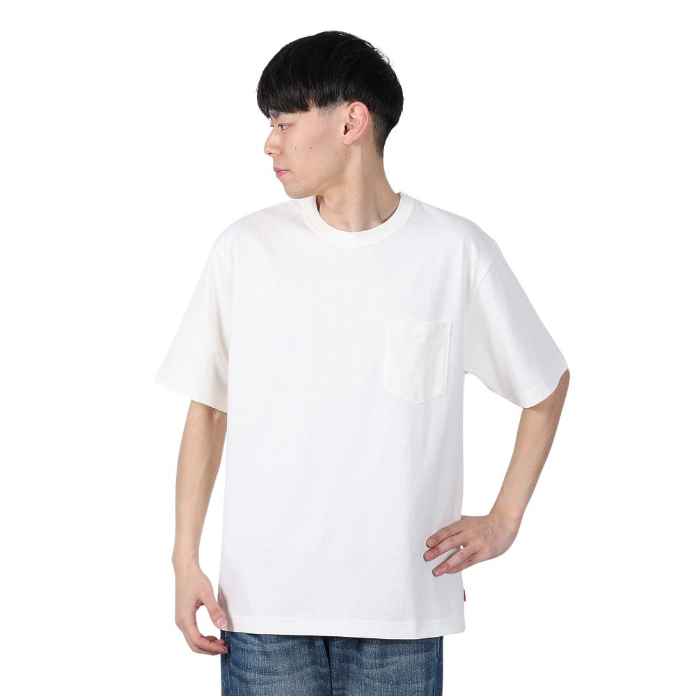 ヘルスニット（Healthknit）（メンズ）マックスウェイト クルーネック 半袖ポケットTシャツ 51021 OFF