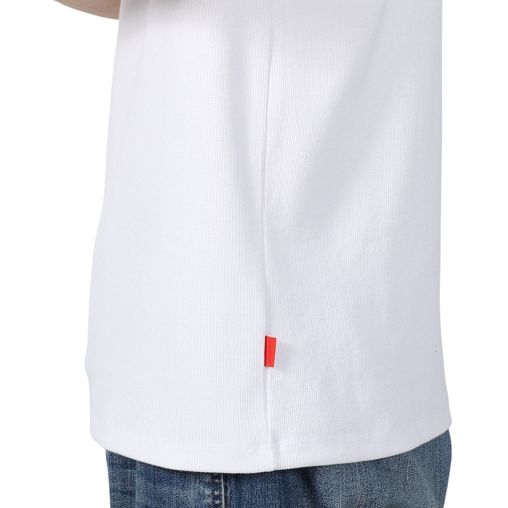 ヘルスニット（Healthknit）（メンズ）ヘビーウェイトリブ ヘンリーネック 半袖Tシャツ 53016 OFF