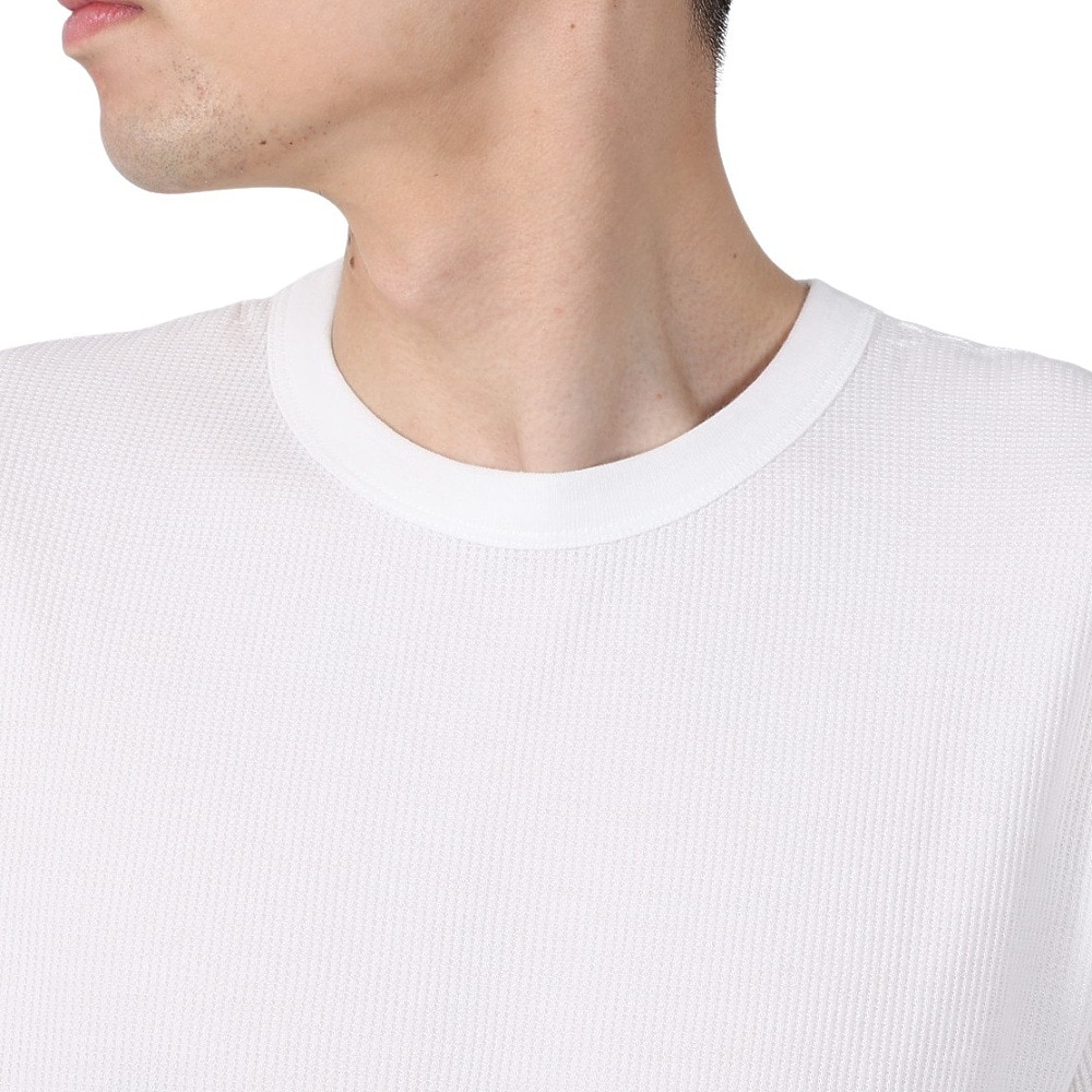 ヘルスニット（Healthknit）（メンズ）ベーシックワッフル クルーネック 半袖Tシャツ 602S OFF
