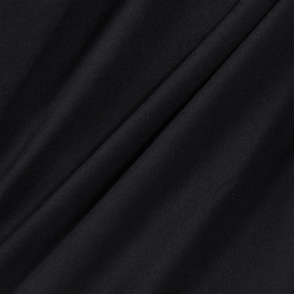 ヘルスニット（Healthknit）（メンズ）U.S.A.コットン ヘンリーネック半袖Tシャツ HR24S-M002 BLK