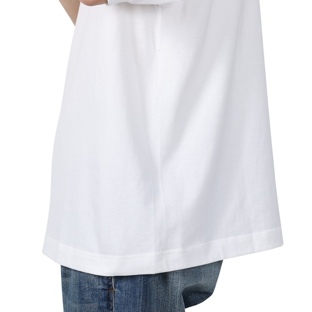 ヘルスニット（Healthknit）（メンズ）U.S.A.コットン ヘンリーネック半袖Tシャツ HR24S-M002 WHT