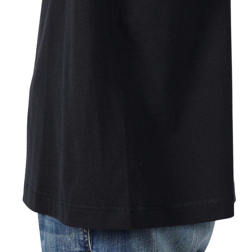 ヘルスニット（Healthknit）（メンズ）U.S.A.コットン クルーネック半袖Tシャツ HR24S-M005 BLK