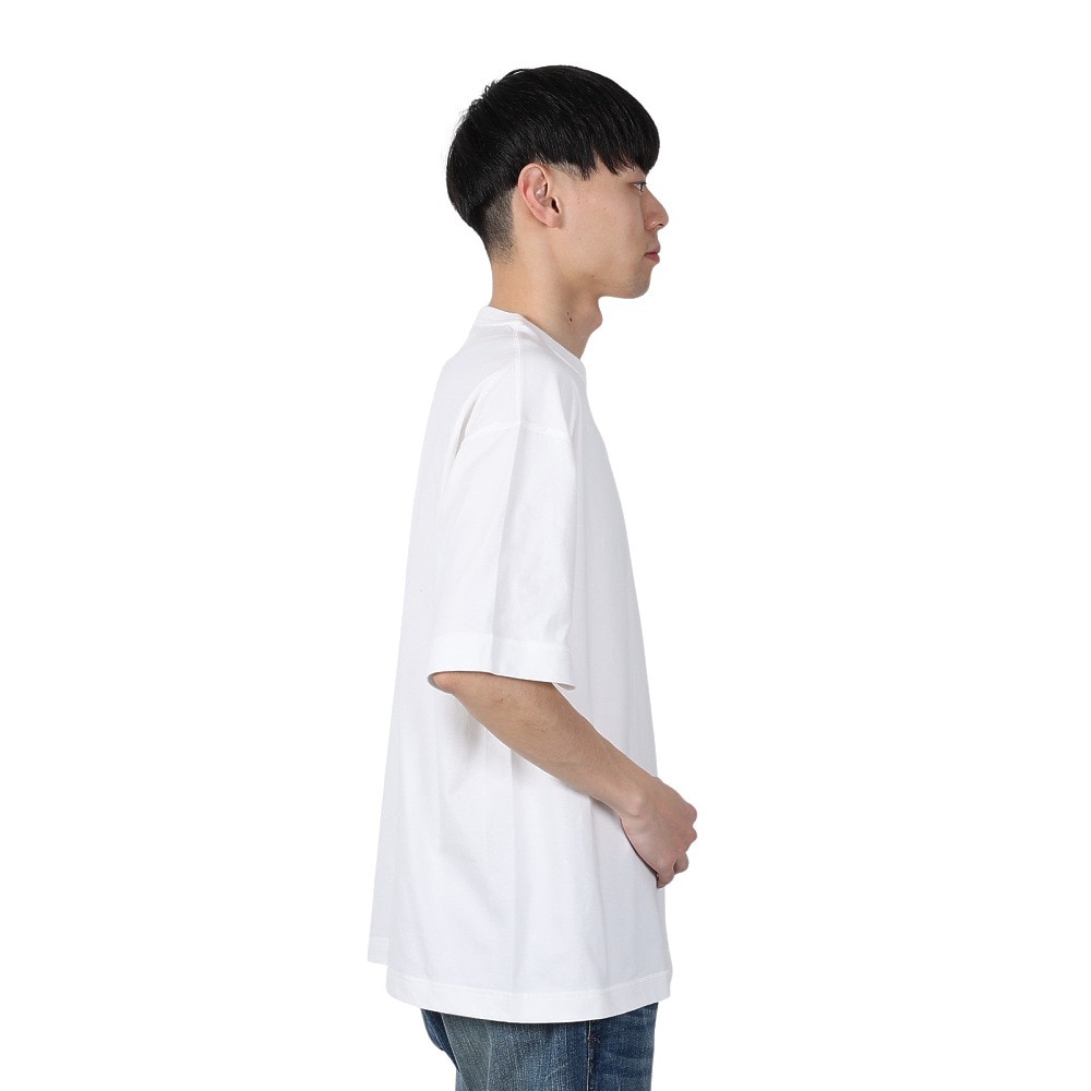 ヘルスニット（Healthknit）（メンズ）U.S.A.コットン クルーネック半袖Tシャツ HR24S-M005 WHT