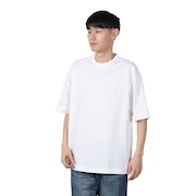 (メンズ)U.S.A.コットン クルーネック半袖Tシャツ HR24S-M005 WHT