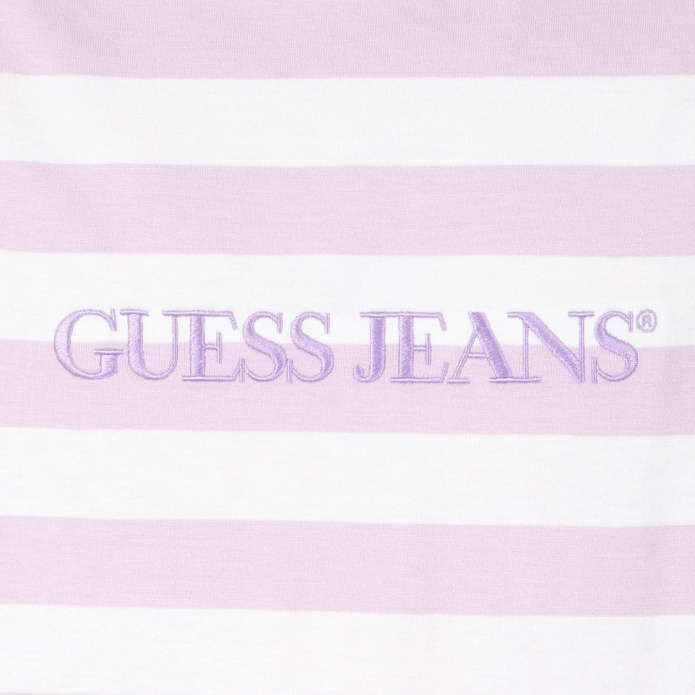 ゲス（GUESS）（メンズ）GUESS JEANS SS レギュラー ストライプ 半袖Tシャツ M4YI84K9XF1 S40L