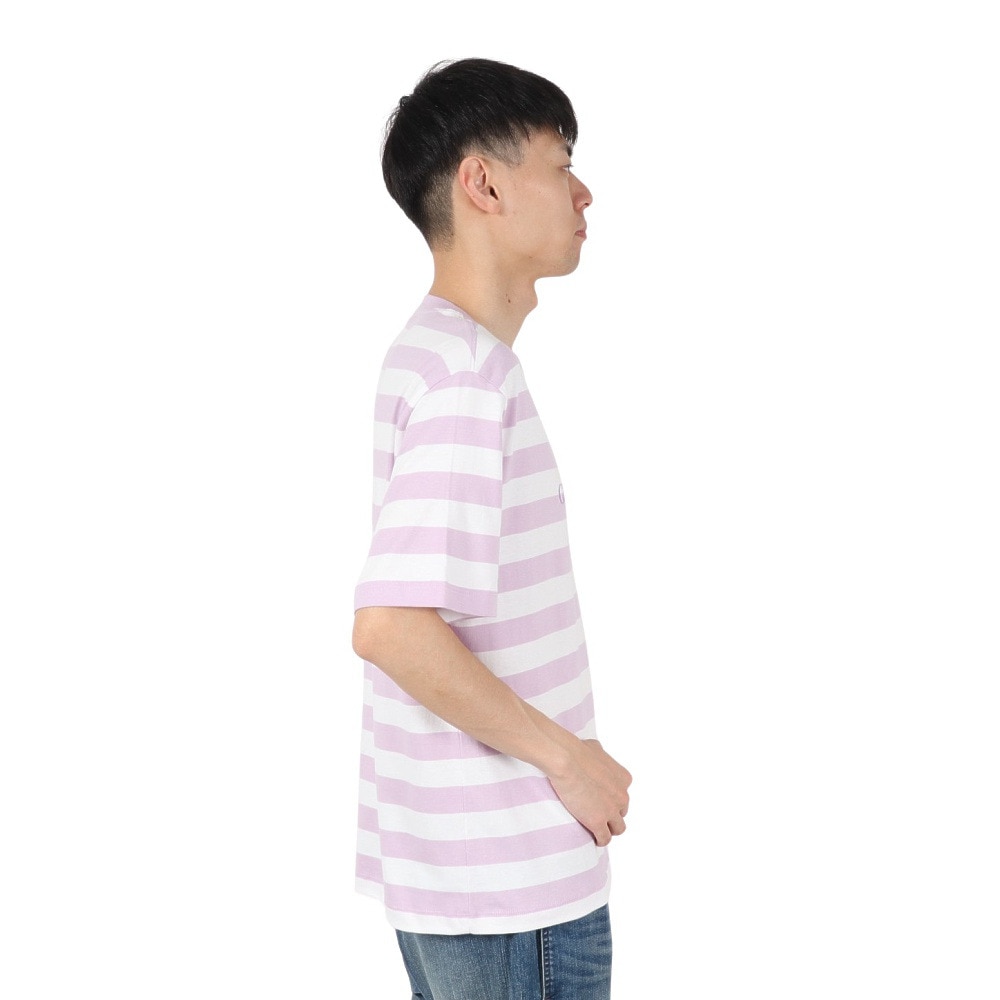 ゲス（GUESS）（メンズ）GUESS JEANS SS レギュラー ストライプ 半袖Tシャツ M4YI84K9XF1 S40L