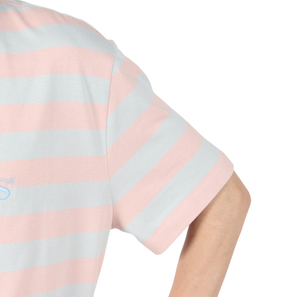 ゲス（GUESS）（メンズ）GUESS JEANS SS レギュラー ストライプ 半袖Tシャツ M4YI84K9XF1 S76Q