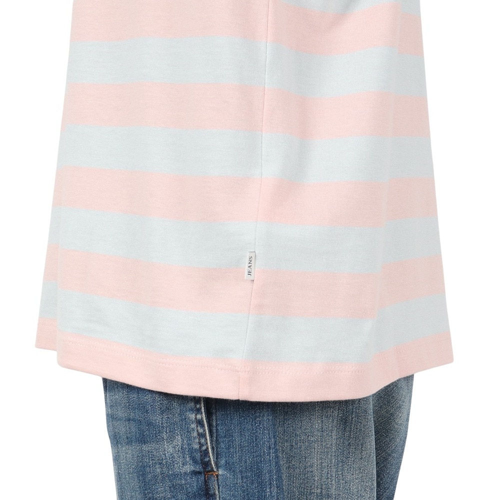 ゲス（GUESS）（メンズ）GUESS JEANS SS レギュラー ストライプ 半袖Tシャツ M4YI84K9XF1 S76Q