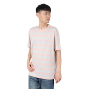 (メンズ)GUESS JEANS SS レギュラー ストライプ 半袖Tシャツ M4YI84K9XF1 S76Q