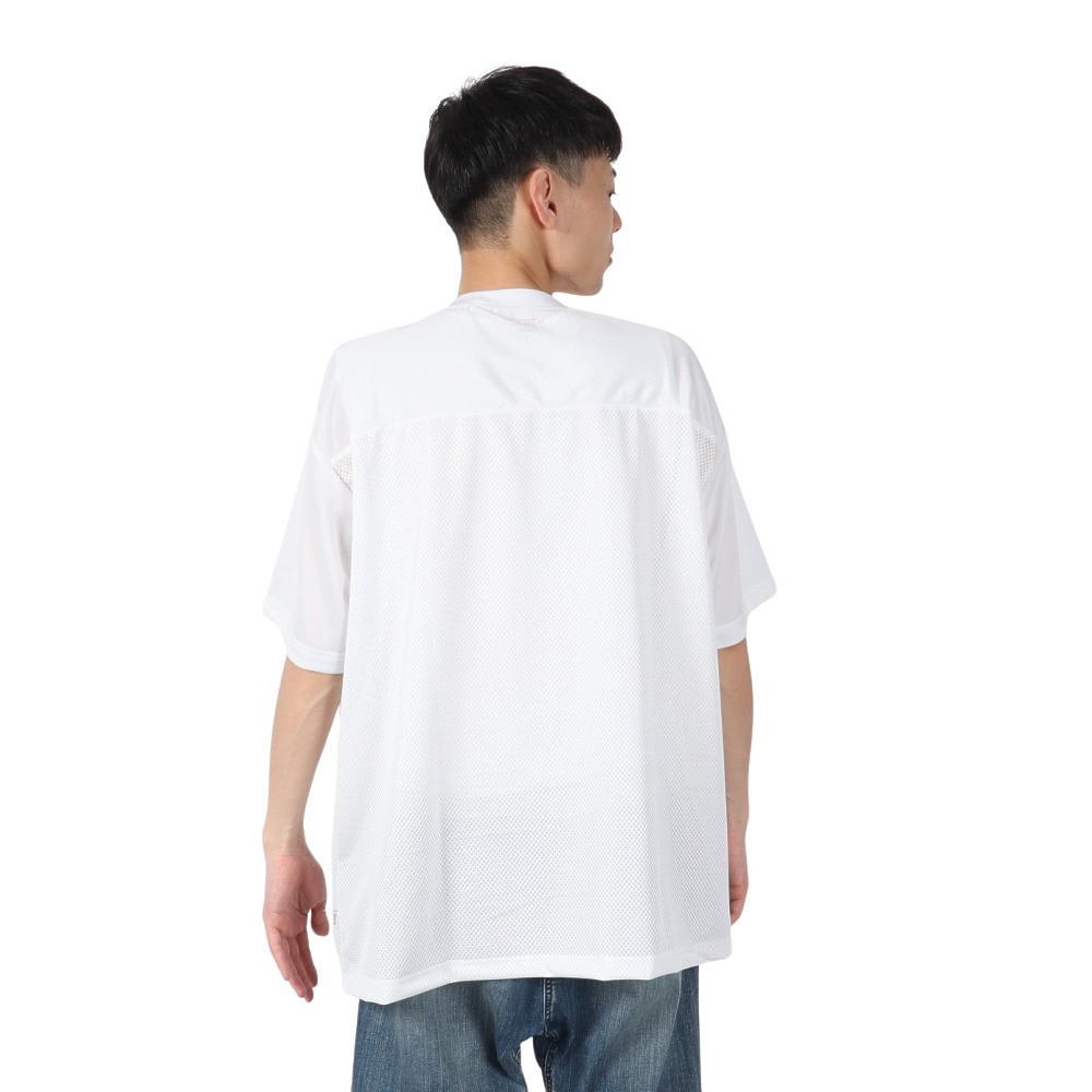 ゲス（GUESS）（メンズ）GUESS JEANS Vn Os 81 メッシュ 半袖Tシャツ M5GI48KCTE2 G011