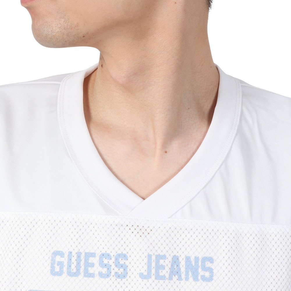 ゲス（GUESS）（メンズ）GUESS JEANS Vn Os 81 メッシュ 半袖Tシャツ M5GI48KCTE2 G011