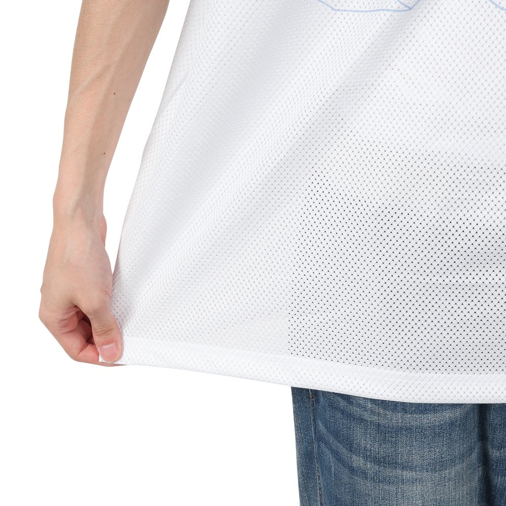 ゲス（GUESS）（メンズ）GUESS JEANS Vn Os 81 メッシュ 半袖Tシャツ M5GI48KCTE2 G011