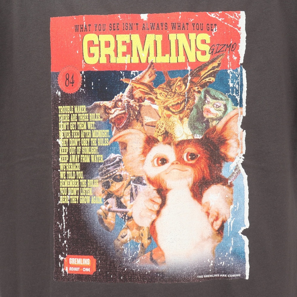 グレムリンズ（GREMLINS）（メンズ）グレムリンズ ムービーポスターTシャツ 5515003-02 CHA