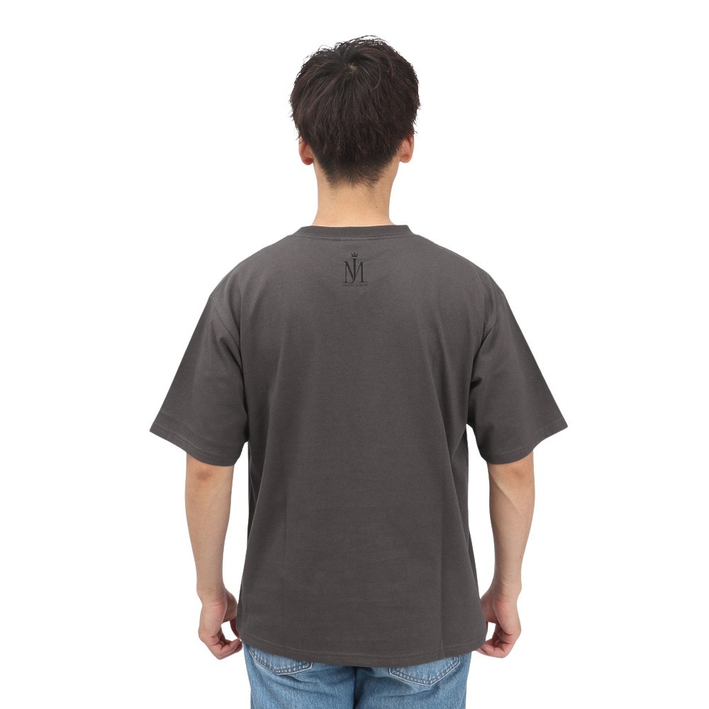 その他ブランド（OTHER BRAND）（メンズ）マイケルジャクソン SILVER箔プリントTシャツ 5515024-02 CHA