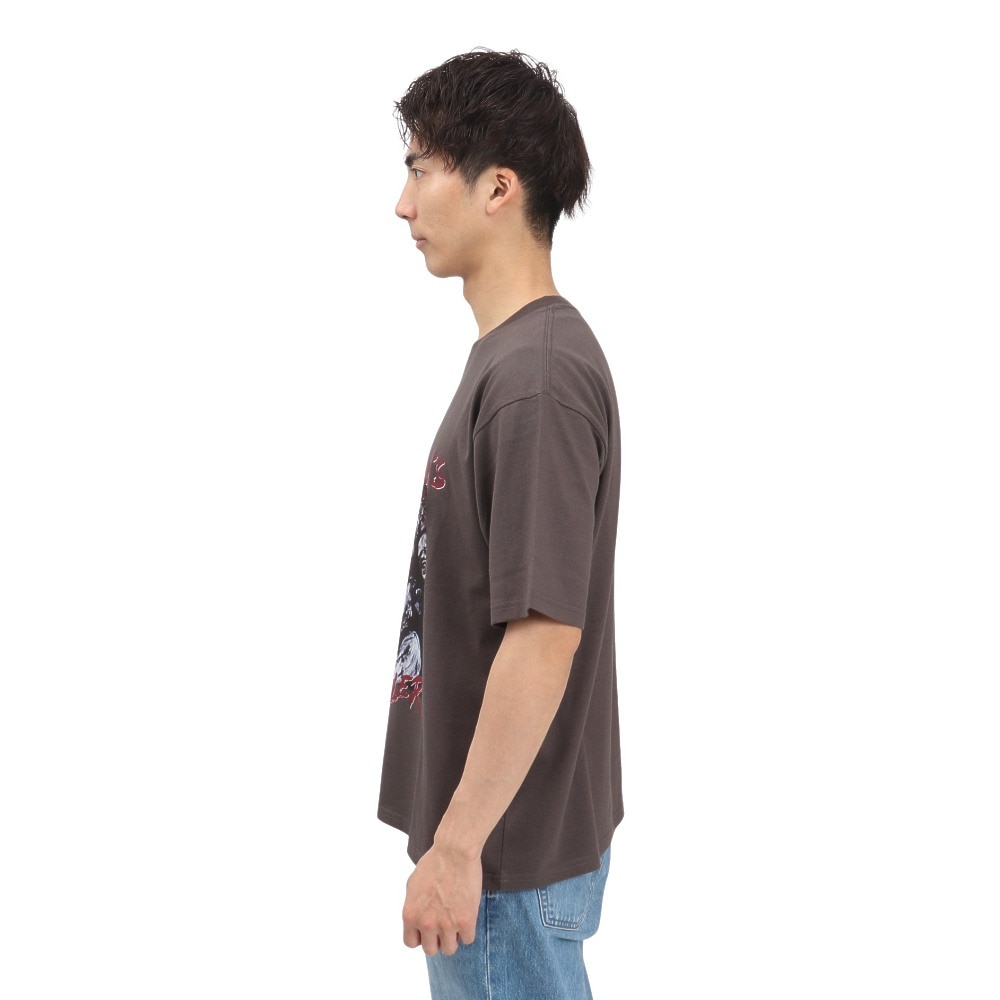 その他ブランド（OTHER BRAND）（メンズ）マイケルジャクソン THRILLERプリントTシャツ 5515026-02 CHA