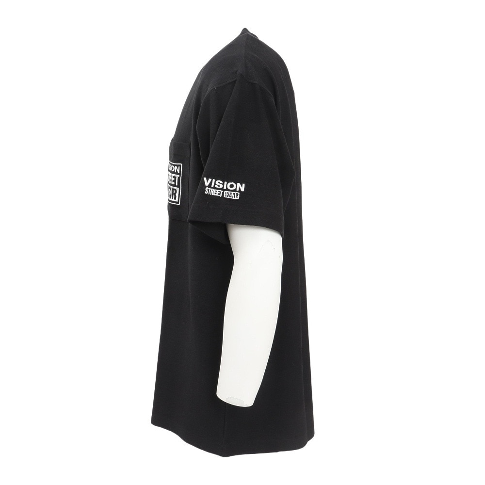 ヴィジョン（VISION）（メンズ）Hy-tech VSWpoke 半袖Tシャツ 5505005-01 BLK