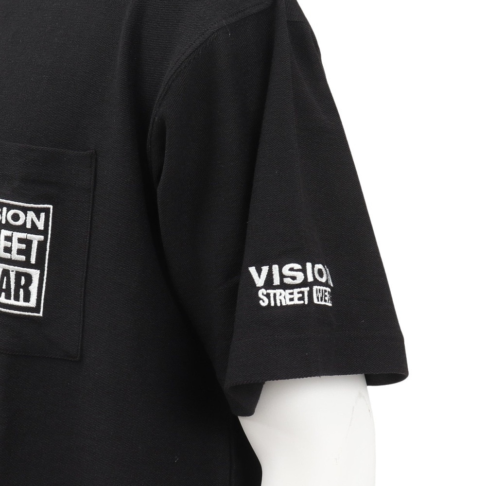 ヴィジョン（VISION）（メンズ）Hy-tech VSWpoke 半袖Tシャツ 5505005-01 BLK