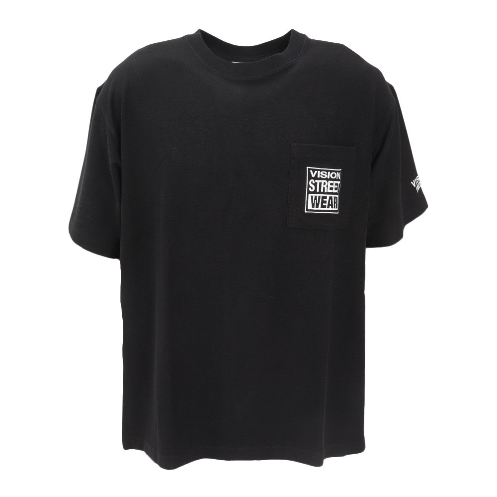 ヴィジョン（VISION）（メンズ）Hy-tech VSWpoke 半袖Tシャツ 5505005-01 BLK