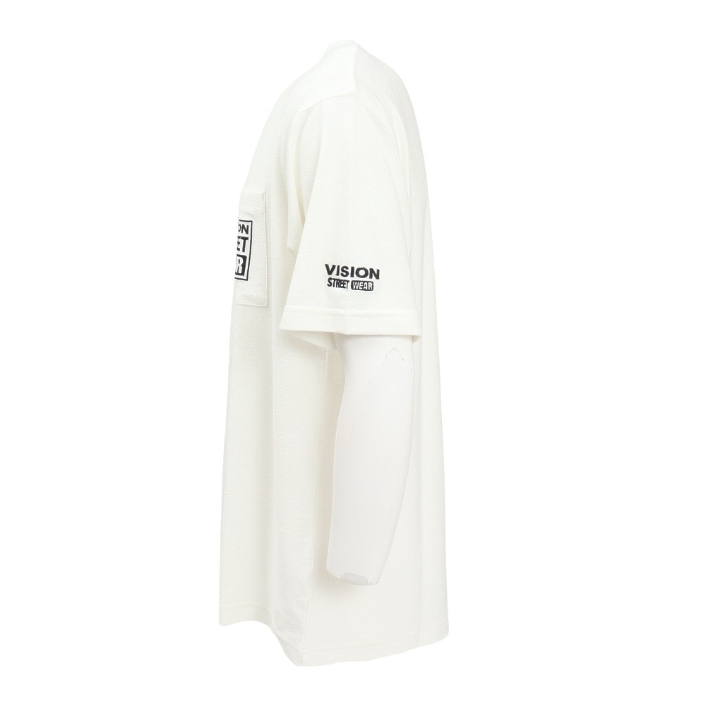 ヴィジョン（VISION）（メンズ）Hy-tech VSWpoke 半袖Tシャツ 5505005-07 WHT