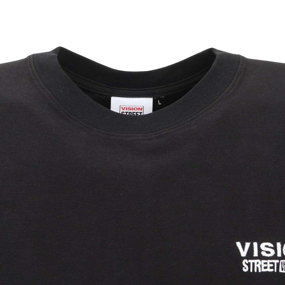 ヴィジョン（VISION）（メンズ）Hy-tech VSWlogo 半袖Tシャツ 5505006-01 BLK