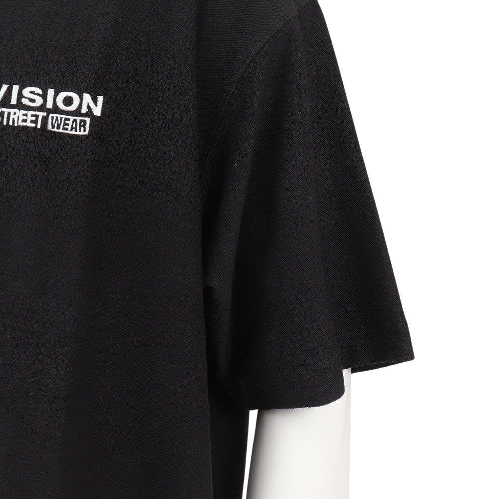 ヴィジョン（VISION）（メンズ）Hy-tech VSWlogo 半袖Tシャツ 5505006-01 BLK