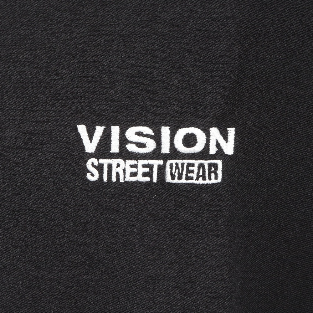 ヴィジョン（VISION）（メンズ）Hy-tech VSWlogo 半袖Tシャツ 5505006-01 BLK