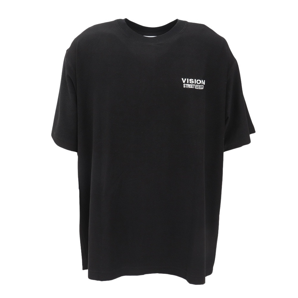 ヴィジョン（VISION）（メンズ）Hy-tech VSWlogo 半袖Tシャツ 5505006-01 BLK