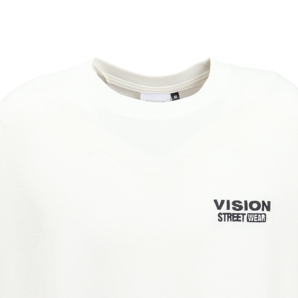 ヴィジョン（VISION）（メンズ）Hy-tech VSWlogo 半袖Tシャツ 5505006-07 WHT