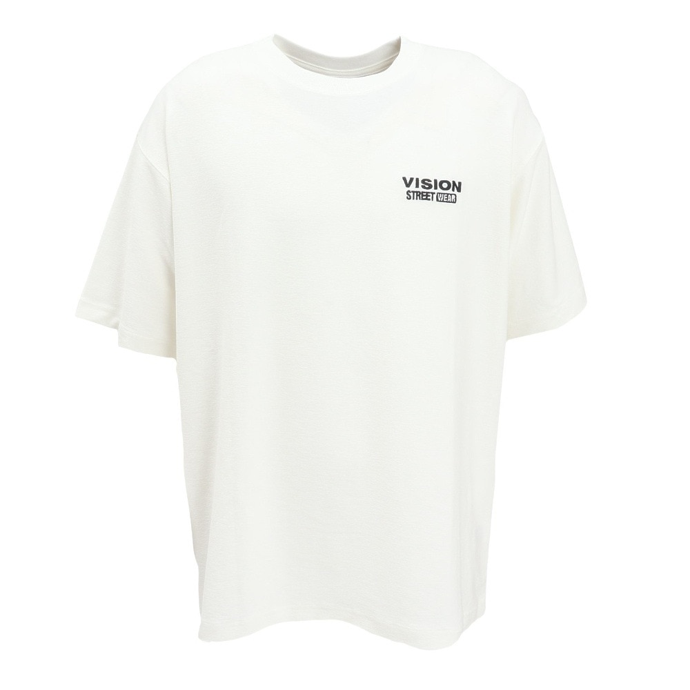 ヴィジョン（VISION）（メンズ）Hy-tech VSWlogo 半袖Tシャツ 5505006-07 WHT