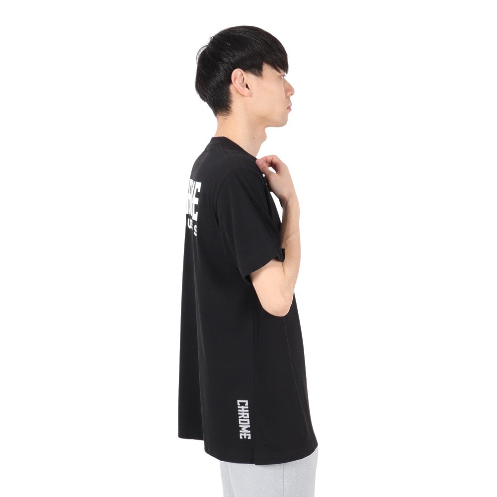 クロム（CHROME）（メンズ）2℃マイナス LIMESTONE CAVE Tシャツ STACKED LOGO JP235BK