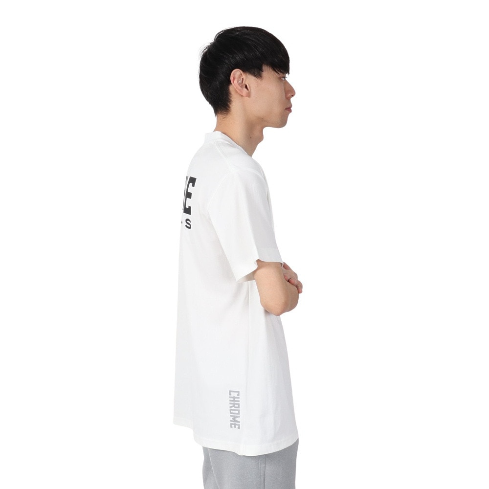 クロム（CHROME）（メンズ）2℃マイナス LIMESTONE CAVE Tシャツ STACKED LOGO JP235WH
