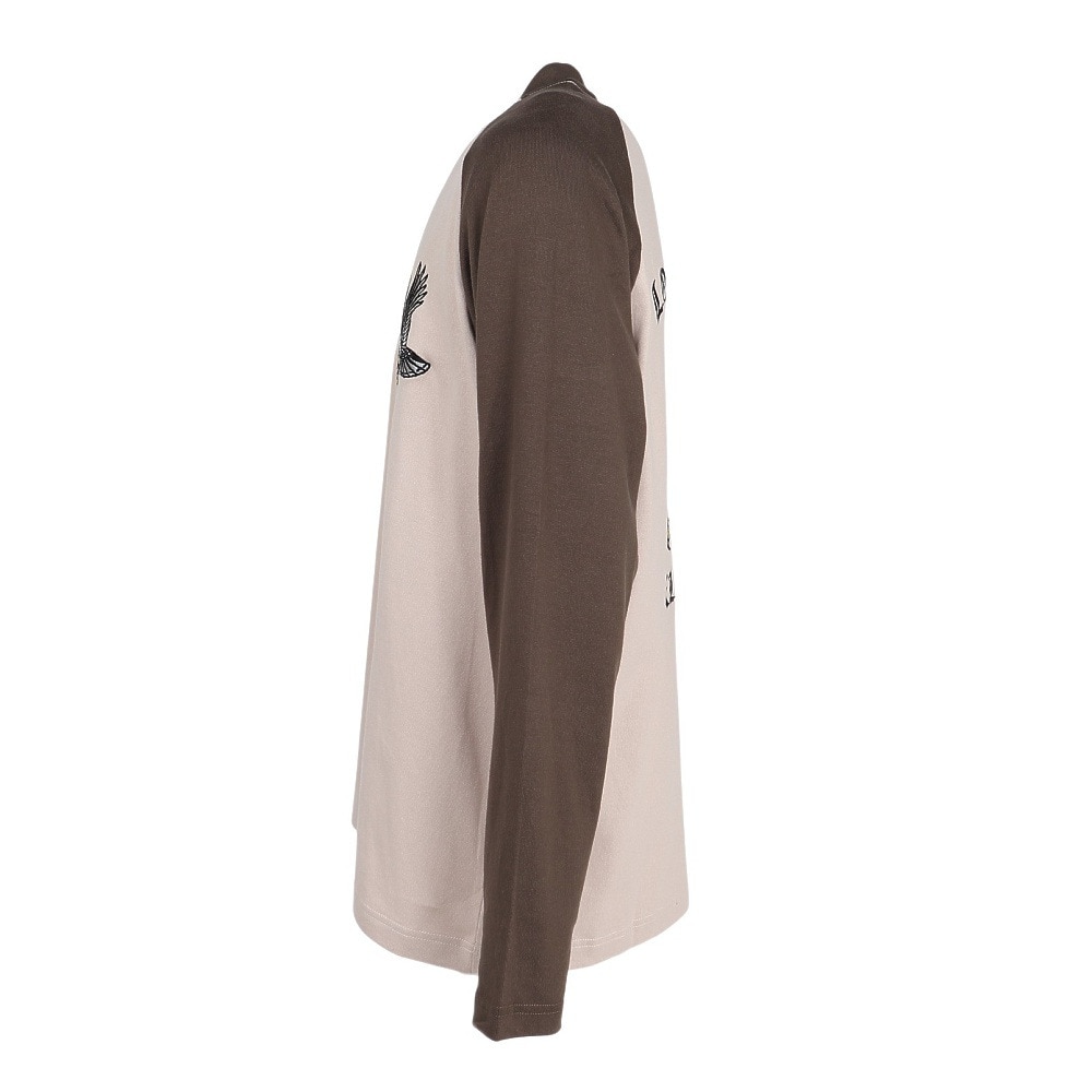 エクストララージ（XLARGE）（メンズ）EAGLE RAGLAN 長袖Tシャツ 101253011020-BROWN