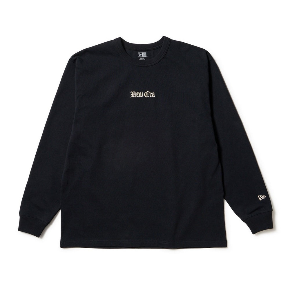 ニューエラ（NEW ERA）（メンズ、レディース）長袖 オーバーサイズド ヘビーウェイト コットン Tシャツ Old English 14682686