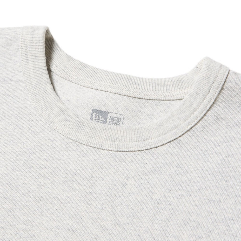 ニューエラ（NEW ERA）（メンズ、レディース）長袖 オーバーサイズド ヘビーウェイト コットン Tシャツ College Logo 14682687