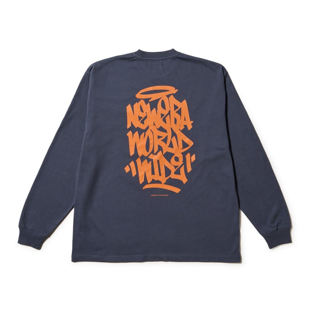 ニューエラ（NEW ERA）（メンズ、レディース）長袖 オーバーサイズド コットン Tシャツ Tagging 14682690
