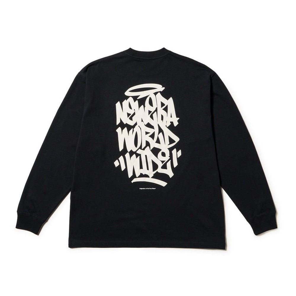 ニューエラ（NEW ERA）（メンズ、レディース）長袖 オーバーサイズド コットン Tシャツ Tagging 14682691