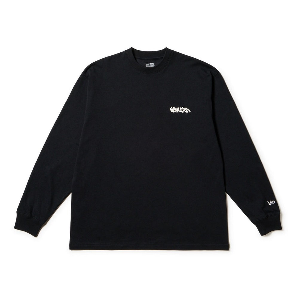 ニューエラ（NEW ERA）（メンズ、レディース）長袖 オーバーサイズド コットン Tシャツ Tagging 14682691