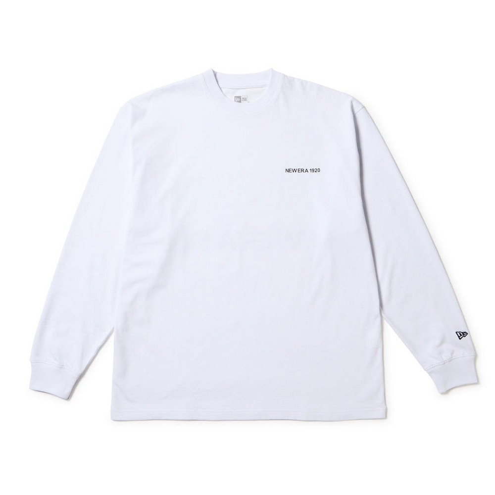ニューエラ（NEW ERA）（メンズ、レディース）長袖 オーバーサイズド コットン Tシャツ 1920 14682695