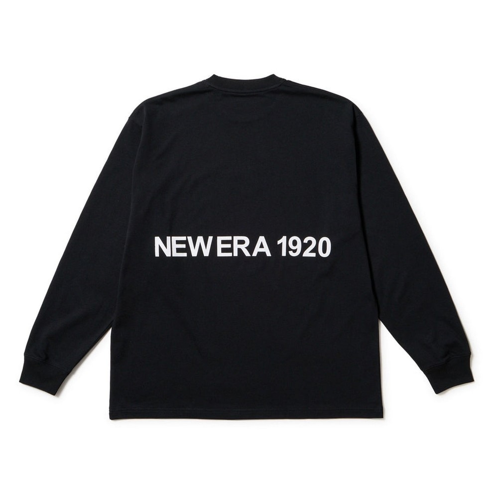 ニューエラ（NEW ERA）（メンズ、レディース）長袖 オーバーサイズド コットン Tシャツ 1920 14682697