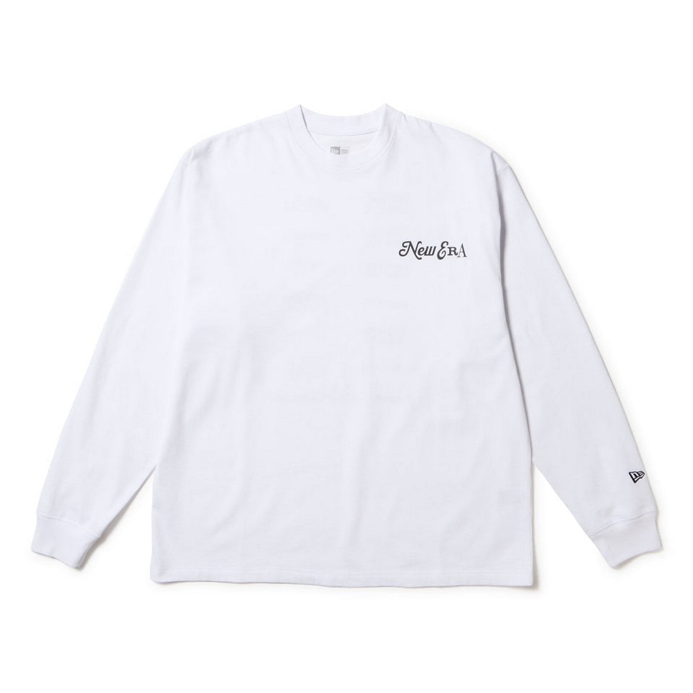 ニューエラ（NEW ERA）（メンズ、レディース）長袖 オーバーサイズド コットン Tシャツ Archive Mix Logo 14682700