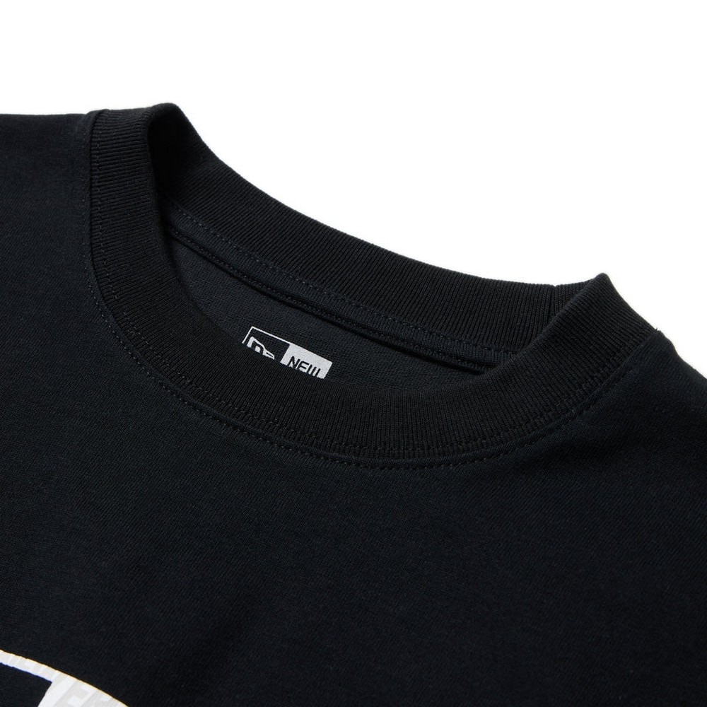 ニューエラ（NEW ERA）（メンズ、レディース）長袖 コットン Tシャツ Pattern Box Logo レギュラーフィット 14682715