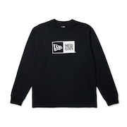 (メンズ、レディース)長袖 コットン Tシャツ Pattern Box Logo レギュラーフィット 14682715