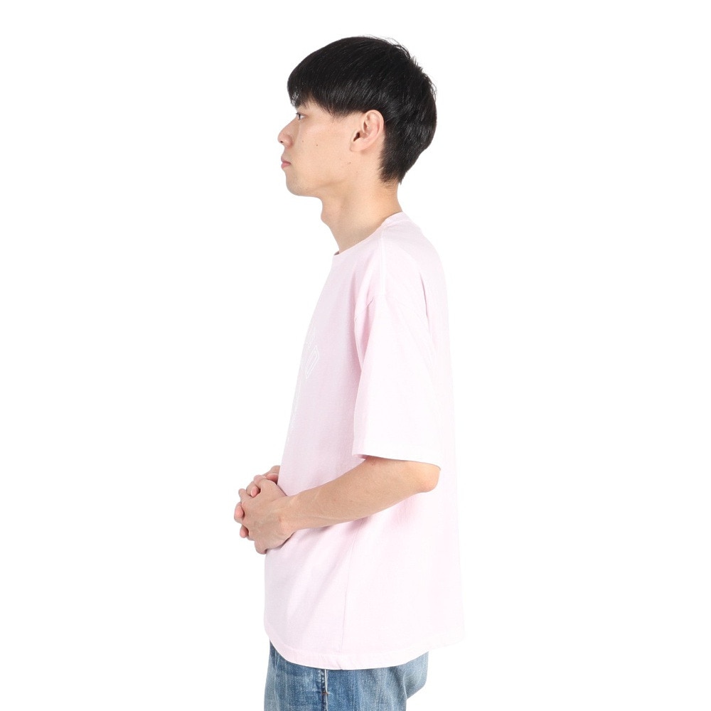 4X（4X）（メンズ）HARVARD UNIVERSITY 半袖Tシャツ HVD002W LPNK