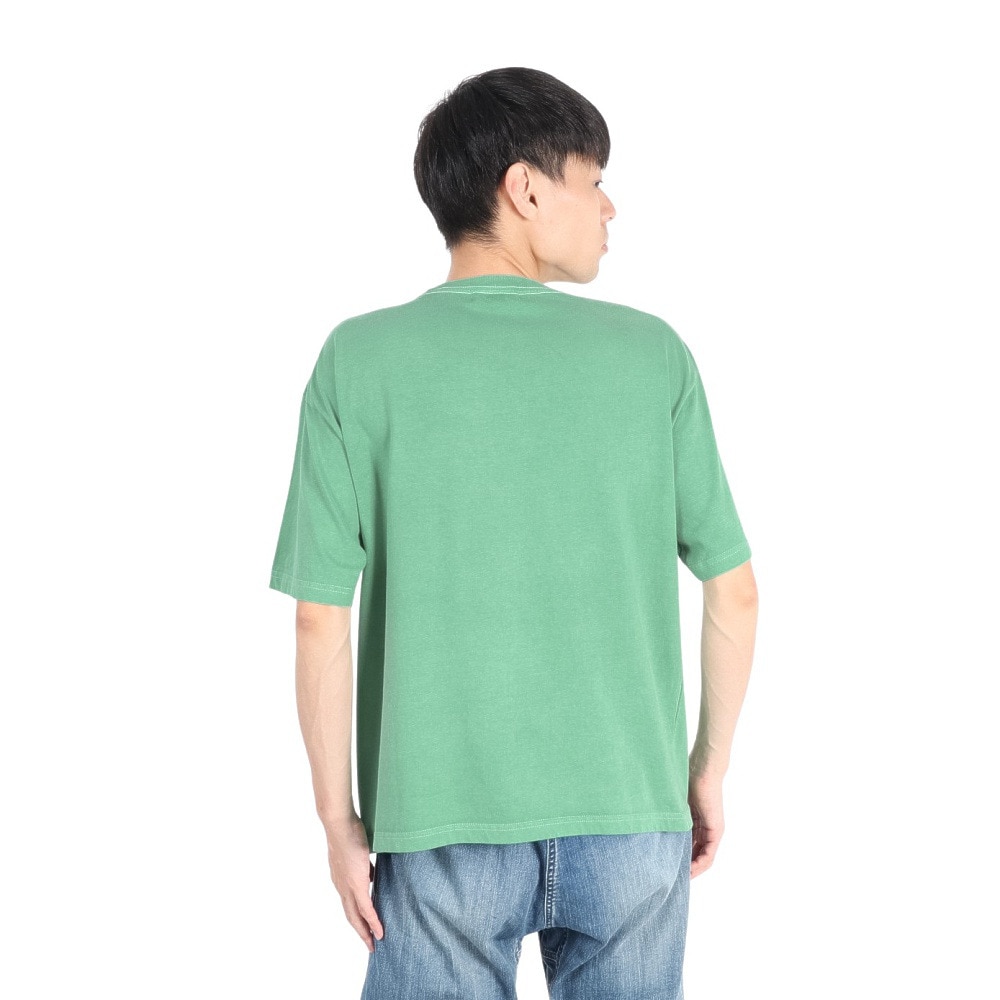 4X（4X）（メンズ）UNIVERSITY 半袖Tシャツ HWI001W GRN