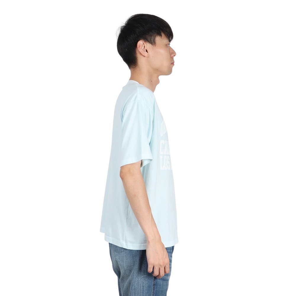 4X（4X）（メンズ）UCLA 半袖Tシャツ 25UCL003W LBLU
